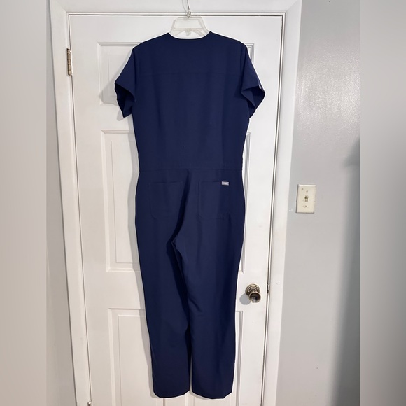 Figs Deep Blue Women's Jumpsuit - Picture 3 of 3